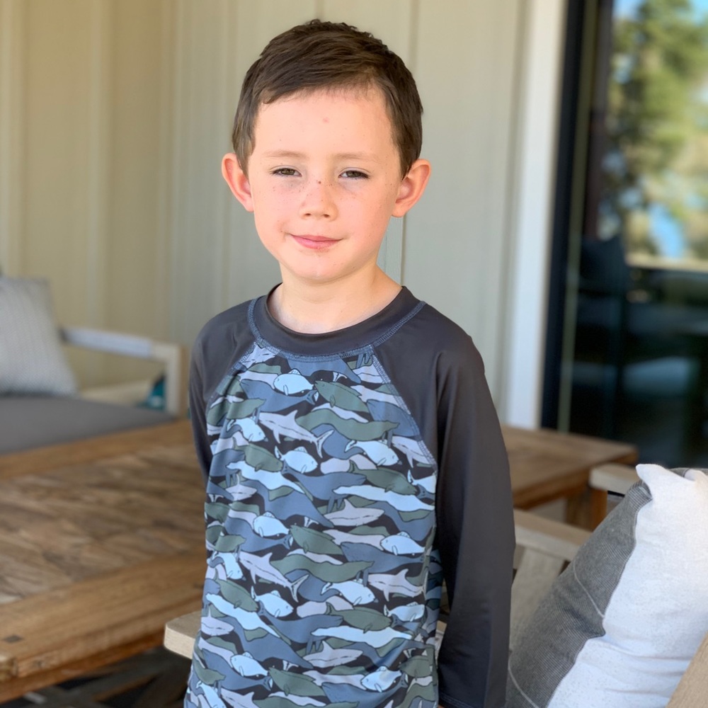 Boys Swim Rash Guard